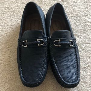 Franco Vanucci Navy Men’s Loafers